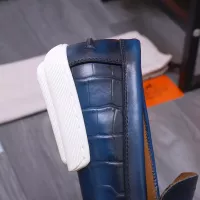 Cheap Hermes Leather Shoes For Men #1356261 Replica Wholesale [$98.00 USD] [ITEM#1356261] on Replica Hermes Leather Shoes