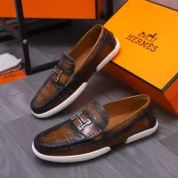 Cheap Hermes Leather Shoes For Men #1356262 Replica Wholesale [$98.00 USD] [ITEM#1356262] on Replica Hermes Leather Shoes