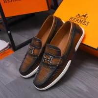 Cheap Hermes Leather Shoes For Men #1356262 Replica Wholesale [$98.00 USD] [ITEM#1356262] on Replica Hermes Leather Shoes