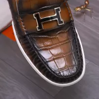 Cheap Hermes Leather Shoes For Men #1356262 Replica Wholesale [$98.00 USD] [ITEM#1356262] on Replica Hermes Leather Shoes
