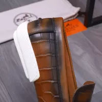 Cheap Hermes Leather Shoes For Men #1356262 Replica Wholesale [$98.00 USD] [ITEM#1356262] on Replica Hermes Leather Shoes
