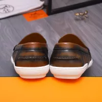 Cheap Hermes Leather Shoes For Men #1356262 Replica Wholesale [$98.00 USD] [ITEM#1356262] on Replica Hermes Leather Shoes