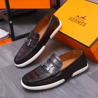 Cheap Hermes Leather Shoes For Men #1356263 Replica Wholesale [$98.00 USD] [ITEM#1356263] on Replica Hermes Leather Shoes