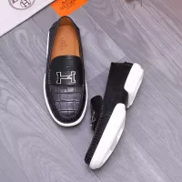 Cheap Hermes Leather Shoes For Men #1356264 Replica Wholesale [$98.00 USD] [ITEM#1356264] on Replica Hermes Leather Shoes