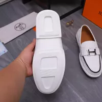 Cheap Hermes Leather Shoes For Men #1356265 Replica Wholesale [$98.00 USD] [ITEM#1356265] on Replica Hermes Leather Shoes
