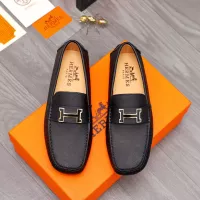 Cheap Hermes Leather Shoes For Men #1356273 Replica Wholesale [$76.00 USD] [ITEM#1356273] on Replica Hermes Leather Shoes