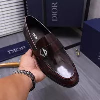 Cheap Christian Dior Leather Shoes For Men #1356290 Replica Wholesale [$105.00 USD] [ITEM#1356290] on Replica Christian Dior Leather Shoes