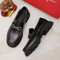 Cheap Salvatore Ferragamo Leather Shoes For Men #1356314 Replica Wholesale [$88.00 USD] [ITEM#1356314] on Replica Salvatore Ferragamo Leather Shoes