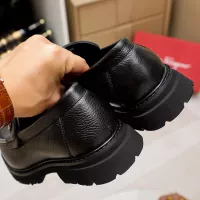 Cheap Salvatore Ferragamo Leather Shoes For Men #1356315 Replica Wholesale [$88.00 USD] [ITEM#1356315] on Replica Salvatore Ferragamo Leather Shoes