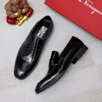Cheap Salvatore Ferragamo Leather Shoes For Men #1356326 Replica Wholesale [$88.00 USD] [ITEM#1356326] on Replica Salvatore Ferragamo Leather Shoes