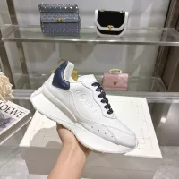Cheap Alexander McQueen Casual Shoes For Men #1356357 Replica Wholesale [$112.00 USD] [ITEM#1356357] on Replica Alexander McQueen Casual Shoes