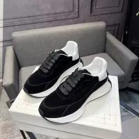 Cheap Alexander McQueen Casual Shoes For Men #1356400 Replica Wholesale [$108.00 USD] [ITEM#1356400] on Replica Alexander McQueen Casual Shoes