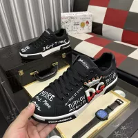 Cheap Dolce &amp; Gabbana D&amp;G Casual Shoes For Men #1356473 Replica Wholesale [$88.00 USD] [ITEM#1356473] on Replica Dolce &amp; Gabbana D&amp;G Casual Shoes