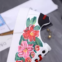 Cheap Dolce &amp; Gabbana D&amp;G Casual Shoes For Women #1356479 Replica Wholesale [$85.00 USD] [ITEM#1356479] on Replica Dolce &amp; Gabbana D&amp;G Casual Shoes