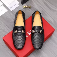Cheap Salvatore Ferragamo Leather Shoes For Men #1356487 Replica Wholesale [$76.00 USD] [ITEM#1356487] on Replica Salvatore Ferragamo Leather Shoes