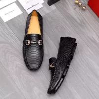 Cheap Salvatore Ferragamo Leather Shoes For Men #1356487 Replica Wholesale [$76.00 USD] [ITEM#1356487] on Replica Salvatore Ferragamo Leather Shoes