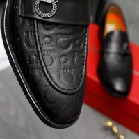 Cheap Salvatore Ferragamo Leather Shoes For Men #1356488 Replica Wholesale [$92.00 USD] [ITEM#1356488] on Replica Salvatore Ferragamo Leather Shoes