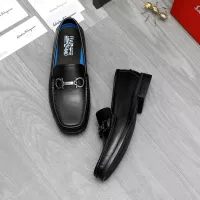 Cheap Salvatore Ferragamo Leather Shoes For Men #1356491 Replica Wholesale [$92.00 USD] [ITEM#1356491] on Replica Salvatore Ferragamo Leather Shoes