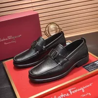 Cheap Salvatore Ferragamo Leather Shoes For Men #1356492 Replica Wholesale [$96.00 USD] [ITEM#1356492] on Replica Salvatore Ferragamo Leather Shoes