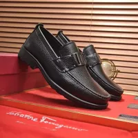 Cheap Salvatore Ferragamo Leather Shoes For Men #1356492 Replica Wholesale [$96.00 USD] [ITEM#1356492] on Replica Salvatore Ferragamo Leather Shoes