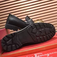 Cheap Salvatore Ferragamo Leather Shoes For Men #1356492 Replica Wholesale [$96.00 USD] [ITEM#1356492] on Replica Salvatore Ferragamo Leather Shoes