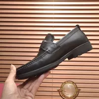 Cheap Salvatore Ferragamo Leather Shoes For Men #1356493 Replica Wholesale [$96.00 USD] [ITEM#1356493] on Replica Salvatore Ferragamo Leather Shoes