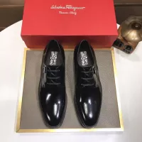 Cheap Salvatore Ferragamo Leather Shoes For Men #1356498 Replica Wholesale [$100.00 USD] [ITEM#1356498] on Replica Salvatore Ferragamo Leather Shoes
