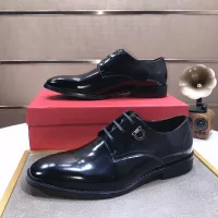 Cheap Salvatore Ferragamo Leather Shoes For Men #1356498 Replica Wholesale [$100.00 USD] [ITEM#1356498] on Replica Salvatore Ferragamo Leather Shoes