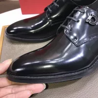 Cheap Salvatore Ferragamo Leather Shoes For Men #1356498 Replica Wholesale [$100.00 USD] [ITEM#1356498] on Replica Salvatore Ferragamo Leather Shoes