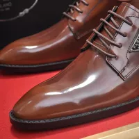 Cheap Prada Leather Shoes For Men #1356518 Replica Wholesale [$100.00 USD] [ITEM#1356518] on Replica Prada Leather Shoes