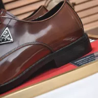 Cheap Prada Leather Shoes For Men #1356518 Replica Wholesale [$100.00 USD] [ITEM#1356518] on Replica Prada Leather Shoes