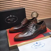 Cheap Prada Leather Shoes For Men #1356519 Replica Wholesale [$100.00 USD] [ITEM#1356519] on Replica Prada Leather Shoes