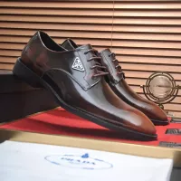 Cheap Prada Leather Shoes For Men #1356519 Replica Wholesale [$100.00 USD] [ITEM#1356519] on Replica Prada Leather Shoes