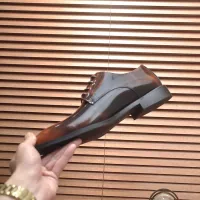 Cheap Prada Leather Shoes For Men #1356519 Replica Wholesale [$100.00 USD] [ITEM#1356519] on Replica Prada Leather Shoes