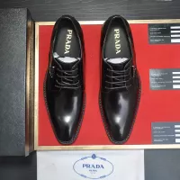 Cheap Prada Leather Shoes For Men #1356520 Replica Wholesale [$100.00 USD] [ITEM#1356520] on Replica Prada Leather Shoes
