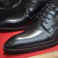 Cheap Prada Leather Shoes For Men #1356520 Replica Wholesale [$100.00 USD] [ITEM#1356520] on Replica Prada Leather Shoes