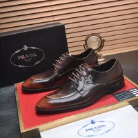 Cheap Prada Leather Shoes For Men #1356521 Replica Wholesale [$100.00 USD] [ITEM#1356521] on Replica Prada Leather Shoes