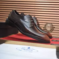 Cheap Prada Leather Shoes For Men #1356521 Replica Wholesale [$100.00 USD] [ITEM#1356521] on Replica Prada Leather Shoes