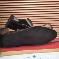 Cheap Prada Leather Shoes For Men #1356521 Replica Wholesale [$100.00 USD] [ITEM#1356521] on Replica Prada Leather Shoes