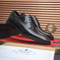 Cheap Prada Leather Shoes For Men #1356524 Replica Wholesale [$100.00 USD] [ITEM#1356524] on Replica Prada Leather Shoes