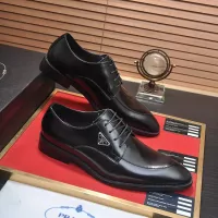 Cheap Prada Leather Shoes For Men #1356524 Replica Wholesale [$100.00 USD] [ITEM#1356524] on Replica Prada Leather Shoes