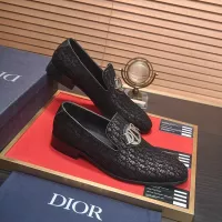 Cheap Christian Dior Leather Shoes For Men #1356531 Replica Wholesale [$98.00 USD] [ITEM#1356531] on Replica Christian Dior Leather Shoes