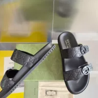 Cheap Gucci Slippers For Men #1356666 Replica Wholesale [$60.00 USD] [ITEM#1356666] on Replica Gucci Slippers
