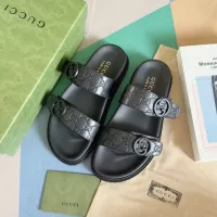 Cheap Gucci Slippers For Men #1356666 Replica Wholesale [$60.00 USD] [ITEM#1356666] on Replica Gucci Slippers
