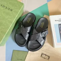 Cheap Gucci Slippers For Men #1356668 Replica Wholesale [$60.00 USD] [ITEM#1356668] on Replica Gucci Slippers