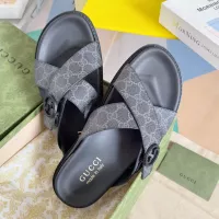 Cheap Gucci Slippers For Men #1356670 Replica Wholesale [$60.00 USD] [ITEM#1356670] on Replica Gucci Slippers