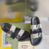 Cheap Gucci Slippers For Men #1356677 Replica Wholesale [$60.00 USD] [ITEM#1356677] on Replica Gucci Slippers