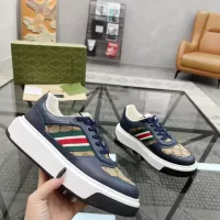 Cheap Gucci Casual Shoes For Men #1356690 Replica Wholesale [$85.00 USD] [ITEM#1356690] on Replica Gucci Casual Shoes