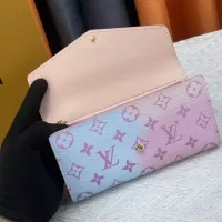 Cheap Louis Vuitton LV Wallets For Women #1356702 Replica Wholesale [$40.00 USD] [ITEM#1356702] on Replica Louis Vuitton LV Wallets