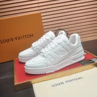 Cheap Louis Vuitton Casual Shoes For Men #1356778 Replica Wholesale [$125.00 USD] [ITEM#1356778] on Replica Louis Vuitton Casual Shoes